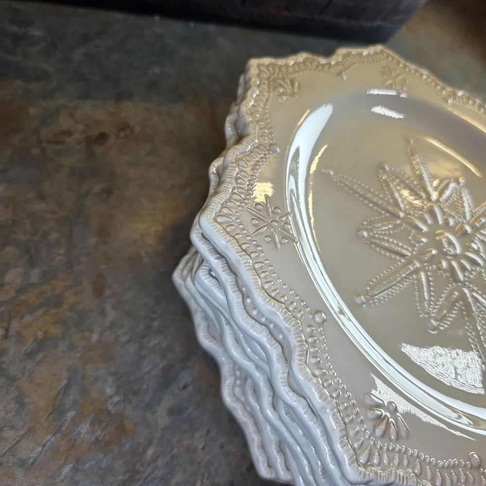 Cracker Barrel Seasonal Elegance Snowflake 10